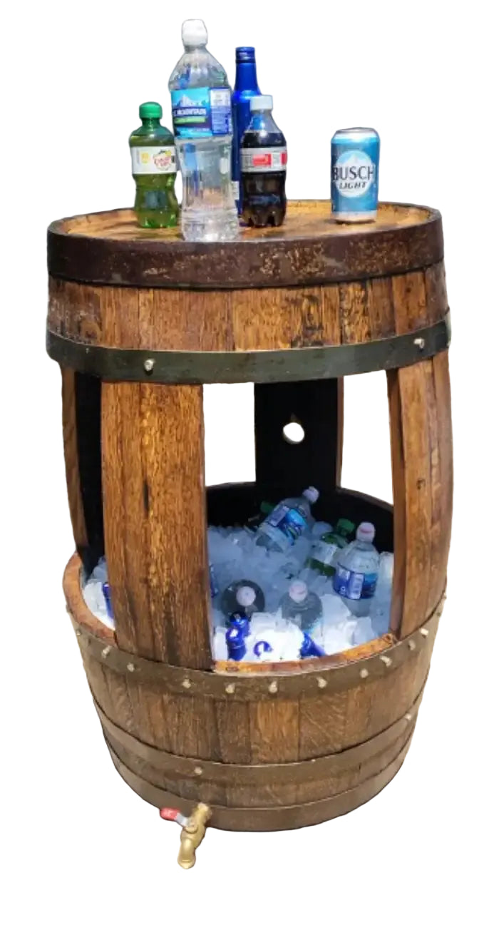 Bourbon Barrel Beverage Holder