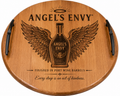 Round Barrel Head Serving Trays & Lazy Susan