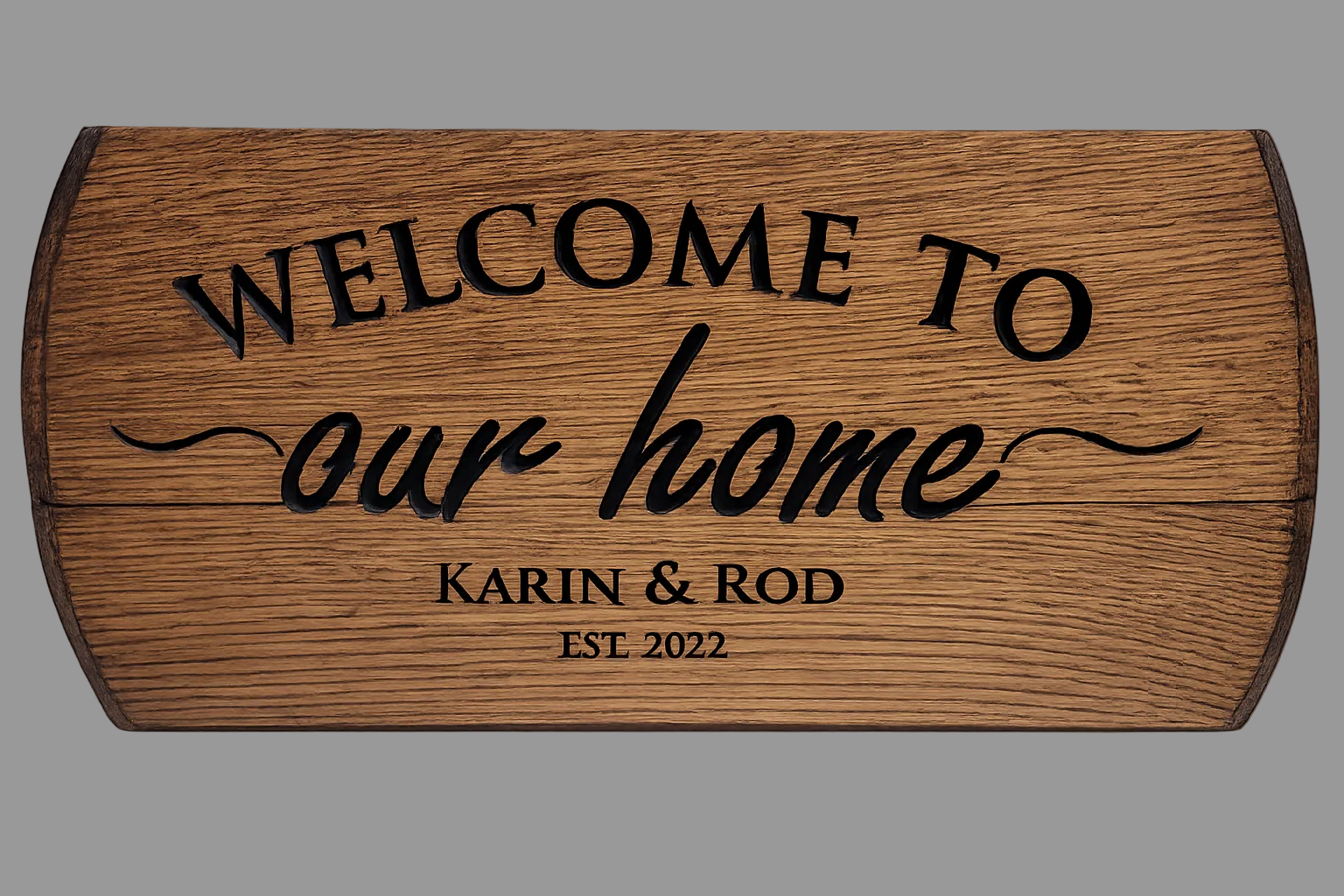 Custom Wood & Bourbon Barrel Wall Signs