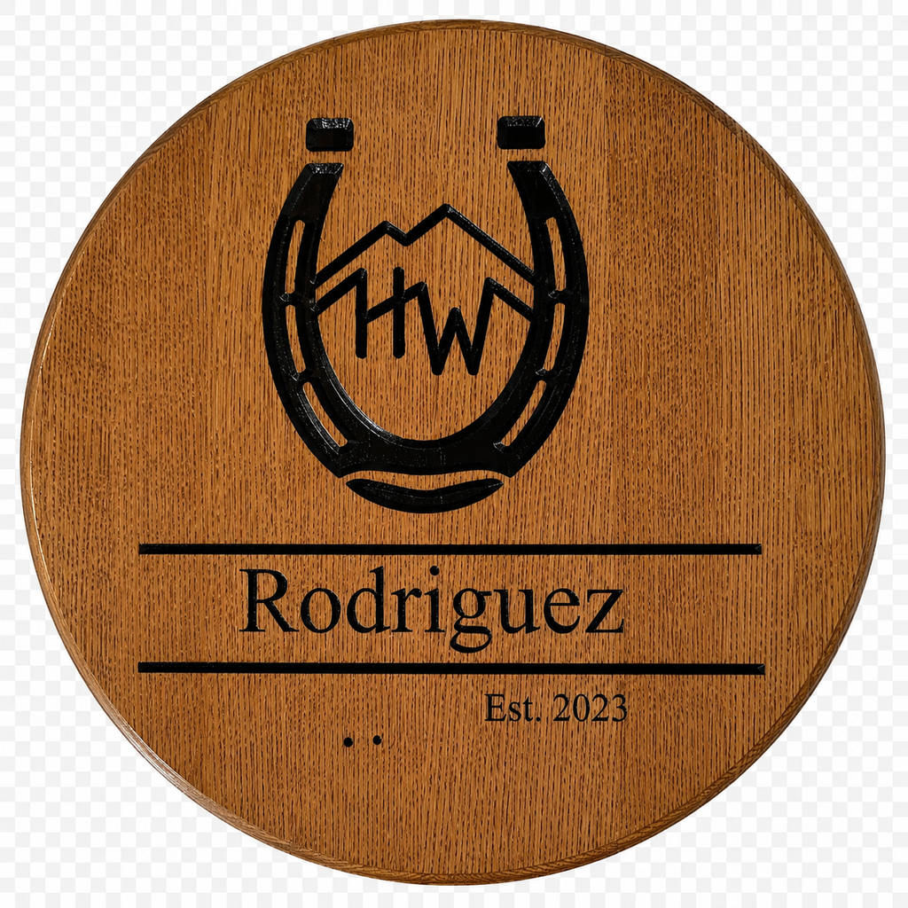 Custom Wood & Bourbon Barrel Wall Signs