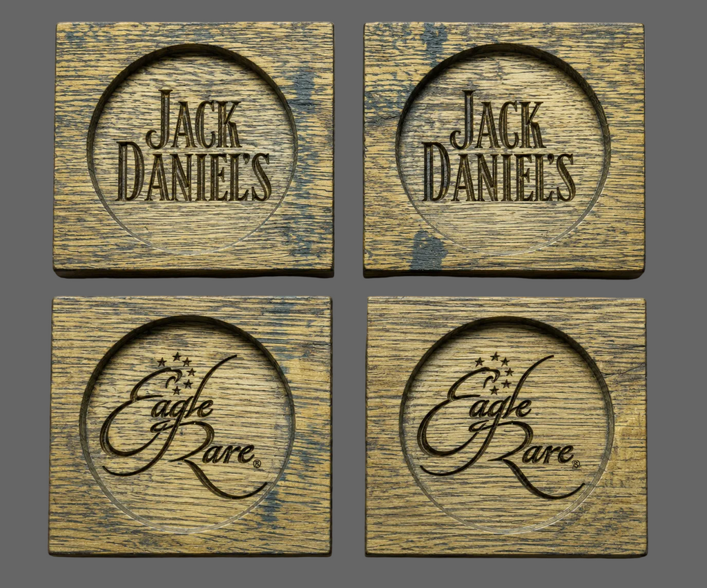 Custom Slate, Wood & Polyurethane Coasters