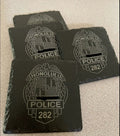 Custom Slate, Wood & Polyurethane Coasters
