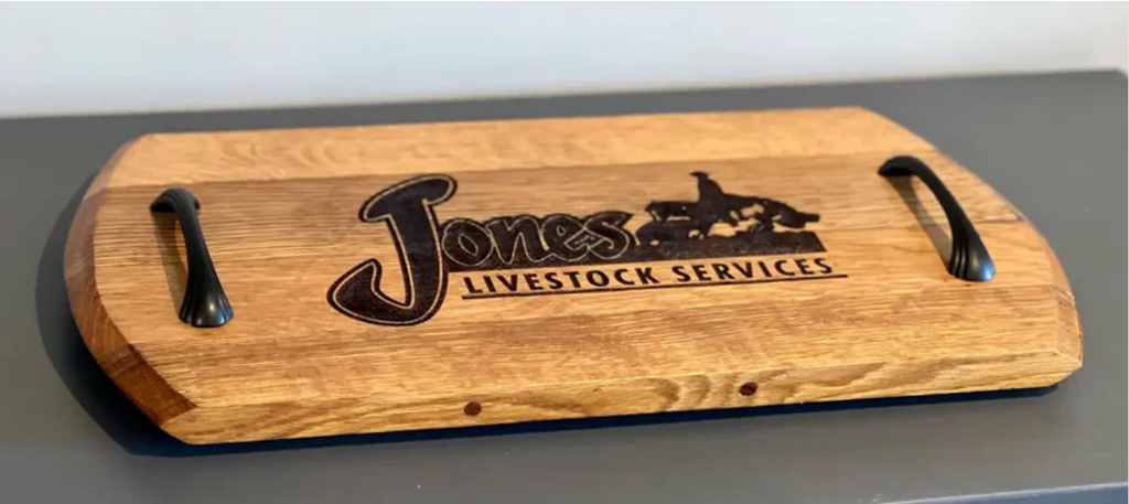 Engraved Wooden Serving Trays - Rectangle