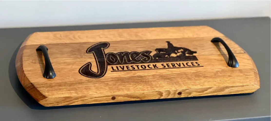 Engraved Wooden Serving Trays - Rectangle
