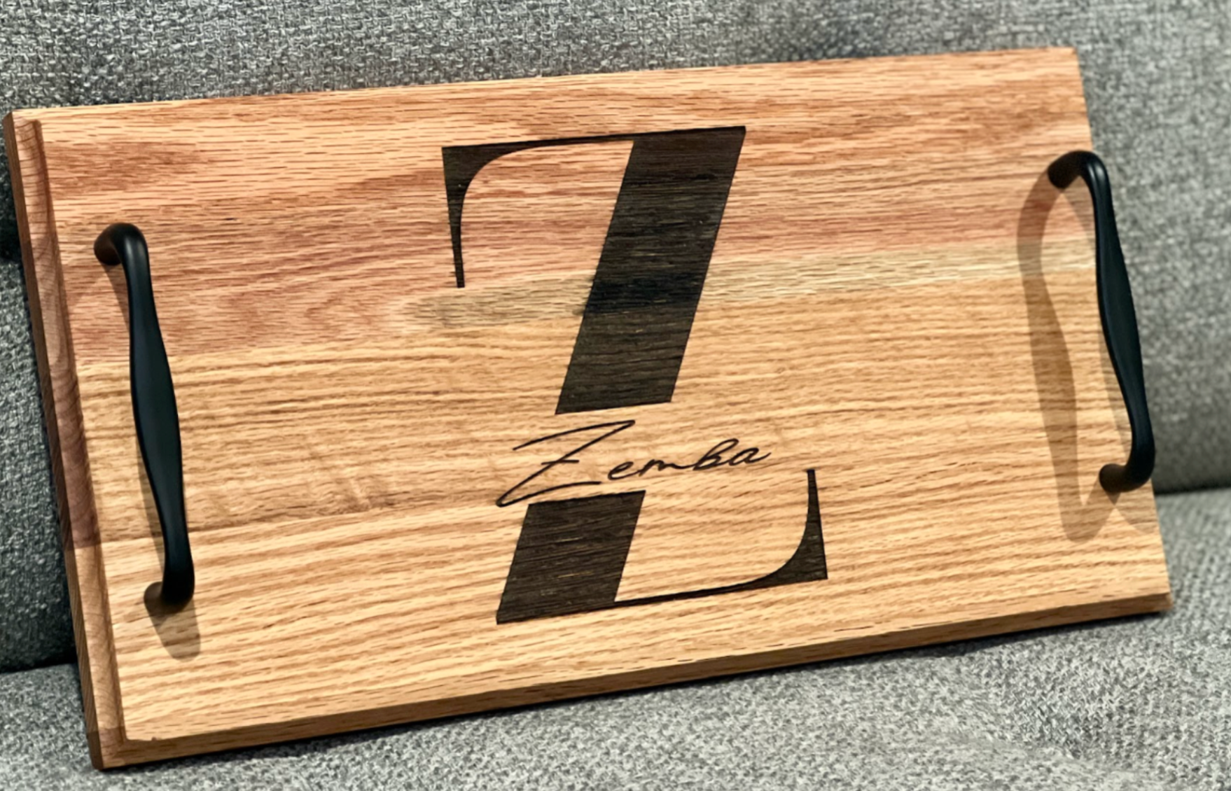 Engraved Wooden Serving Trays - Rectangle