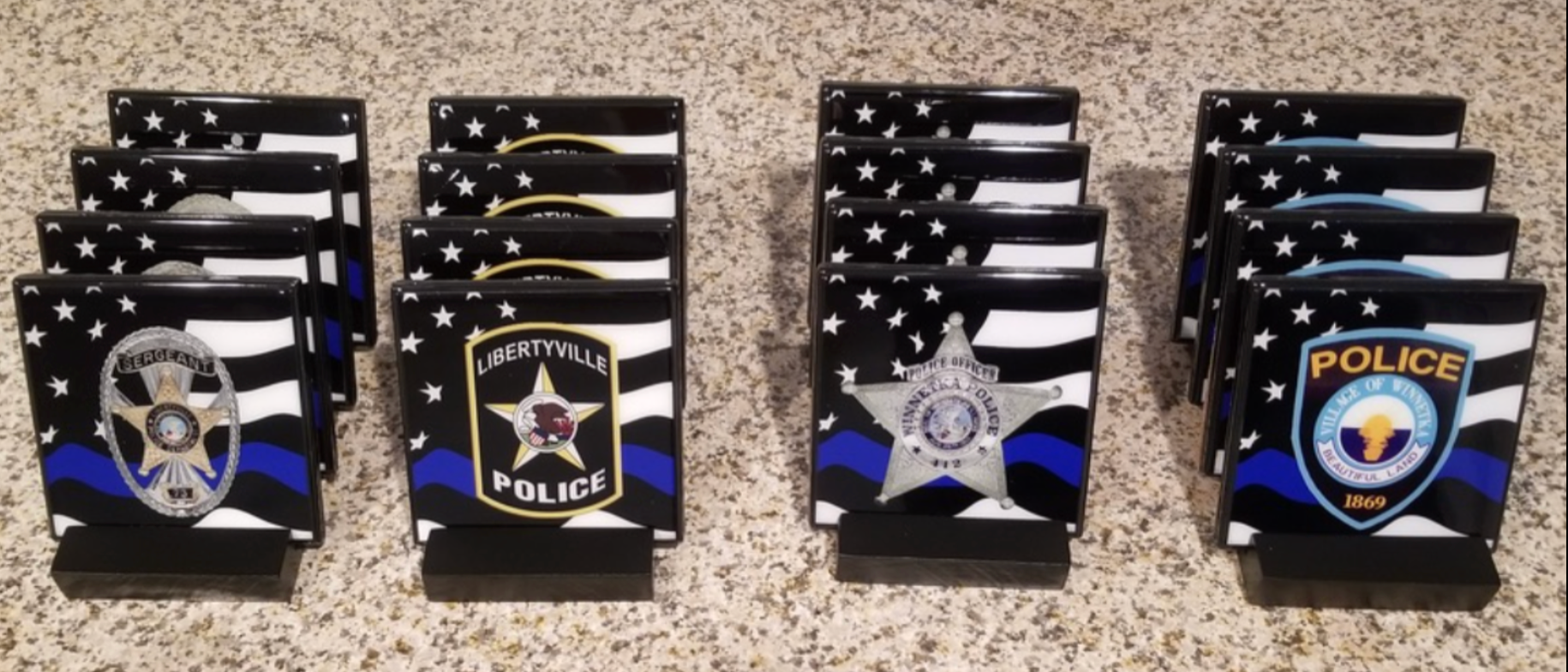 First Responders, Military & Service-Themed Custom Creations