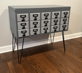 Refinished Vintage Card Catalog Cabinet - In Stock - On Sale Now!
