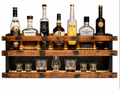 Bourbon Barrel Shelves & Bottle Displays