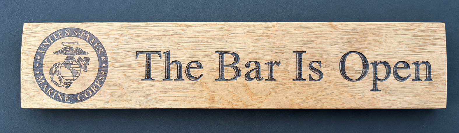 Handcrafted Barrel Stave Table Signs – Personalized & Ready to Display