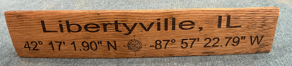 Handcrafted Barrel Stave Table Signs – Personalized & Ready to Display