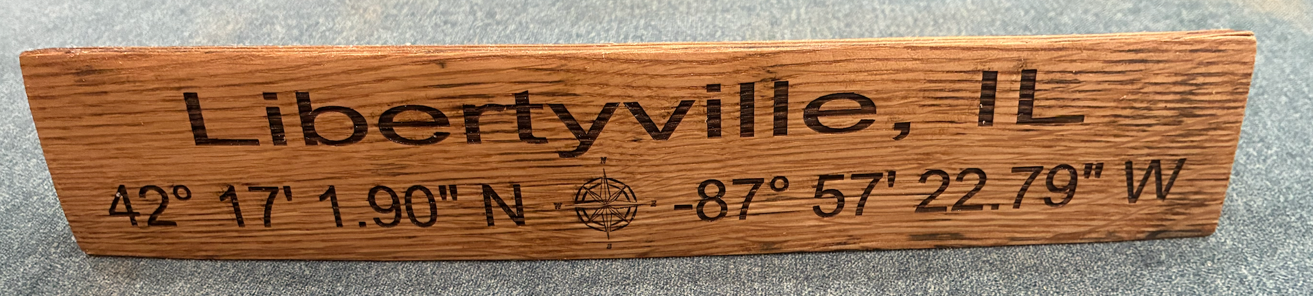 Handcrafted Barrel Stave Table Signs – Personalized & Ready to Display